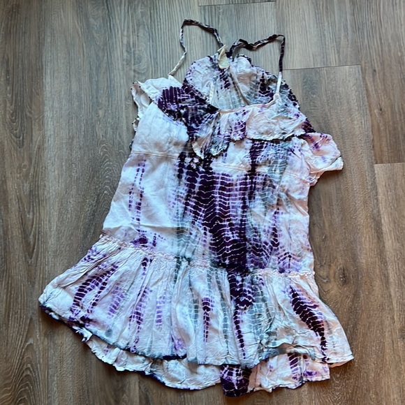 free people tye dye top size small - Picture 2 of 4